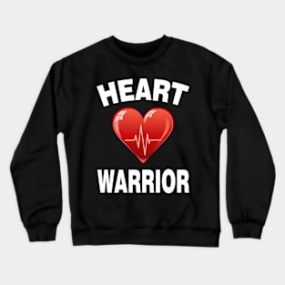 Heart Warrior CHD Awareness Crewneck Sweatshirt